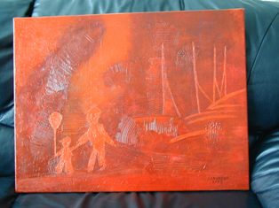peinture de Josette Bude Laurent